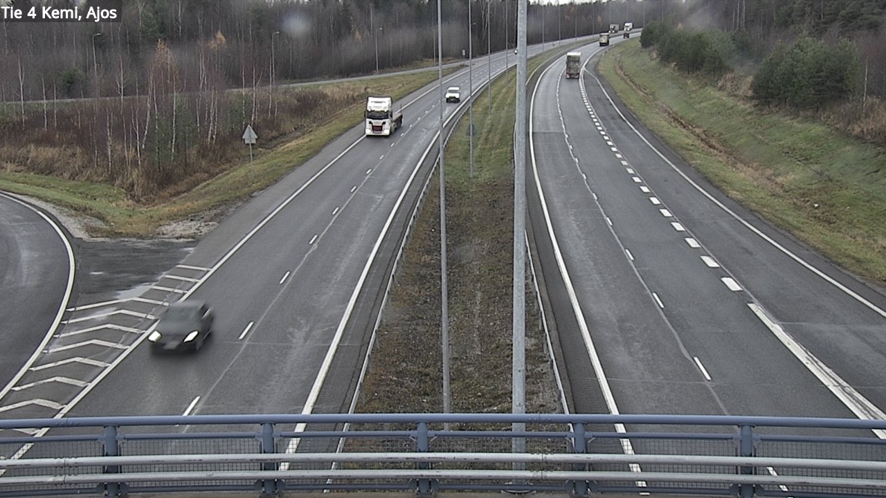 Kelikamerat Kuva Tie 4 Kemi, Ajos, Kemi, Lappi