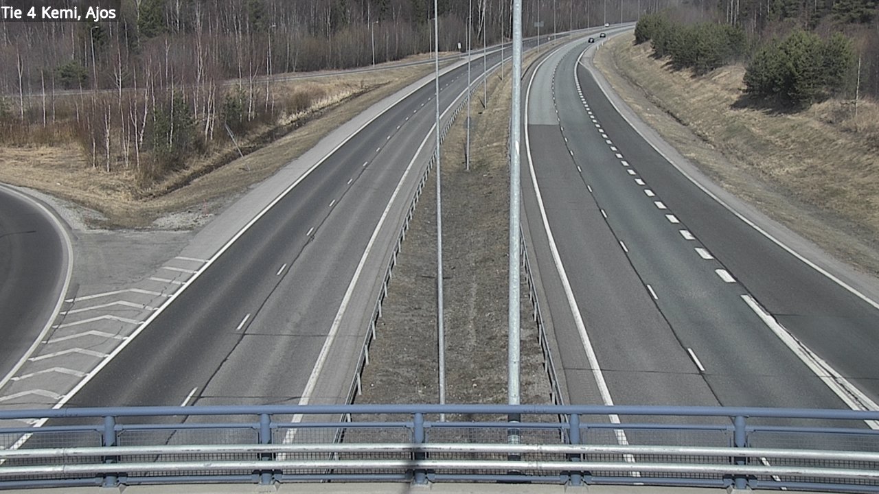 Weather Camera Image Road 4 Kemi, Ajos, Kemi, Lappi