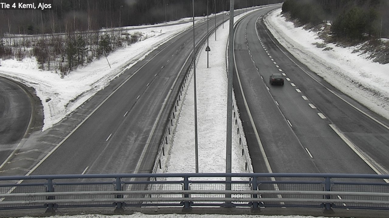 Kelikamerat Kuva Tie 4 Kemi, Ajos, Kemi, Lappi