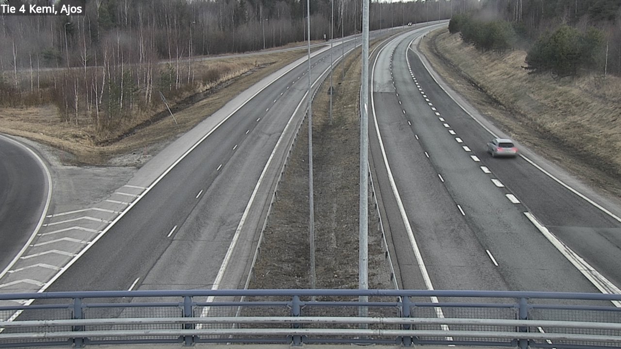 Weather Camera Image Road 4 Kemi, Ajos, Kemi, Lappi
