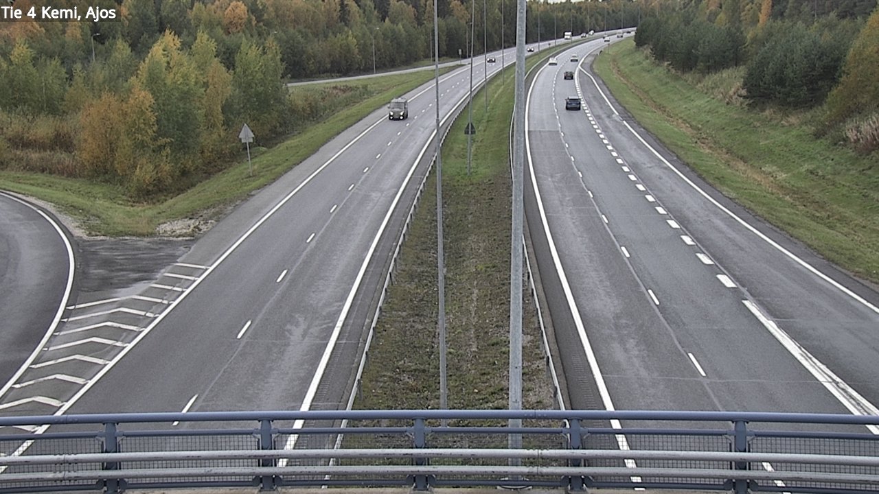 Kelikamerat Kuva Tie 4 Kemi, Ajos, Kemi, Lappi