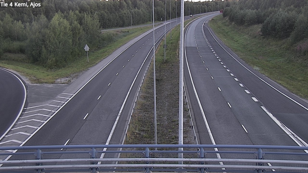 Kelikamerat Kuva Tie 4 Kemi, Ajos, Kemi, Lappi