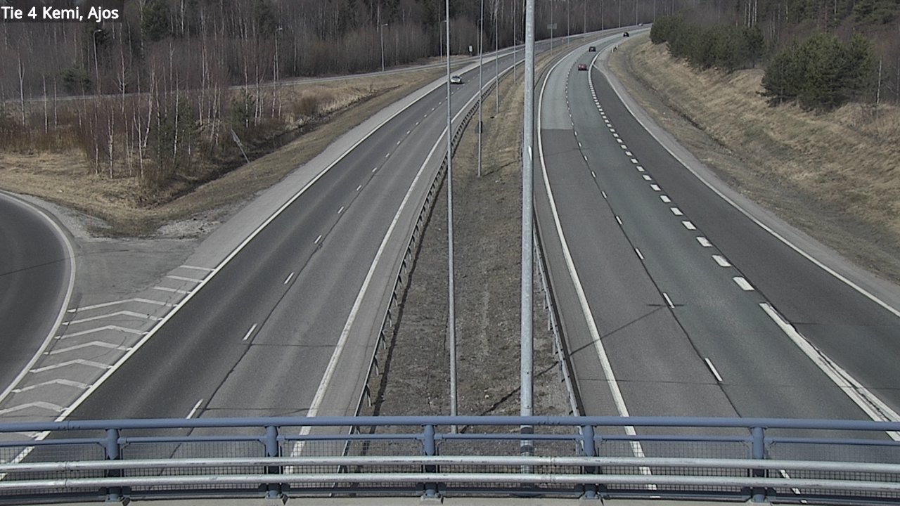 Weather Camera Image Road 4 Kemi, Ajos, Kemi, Lappi