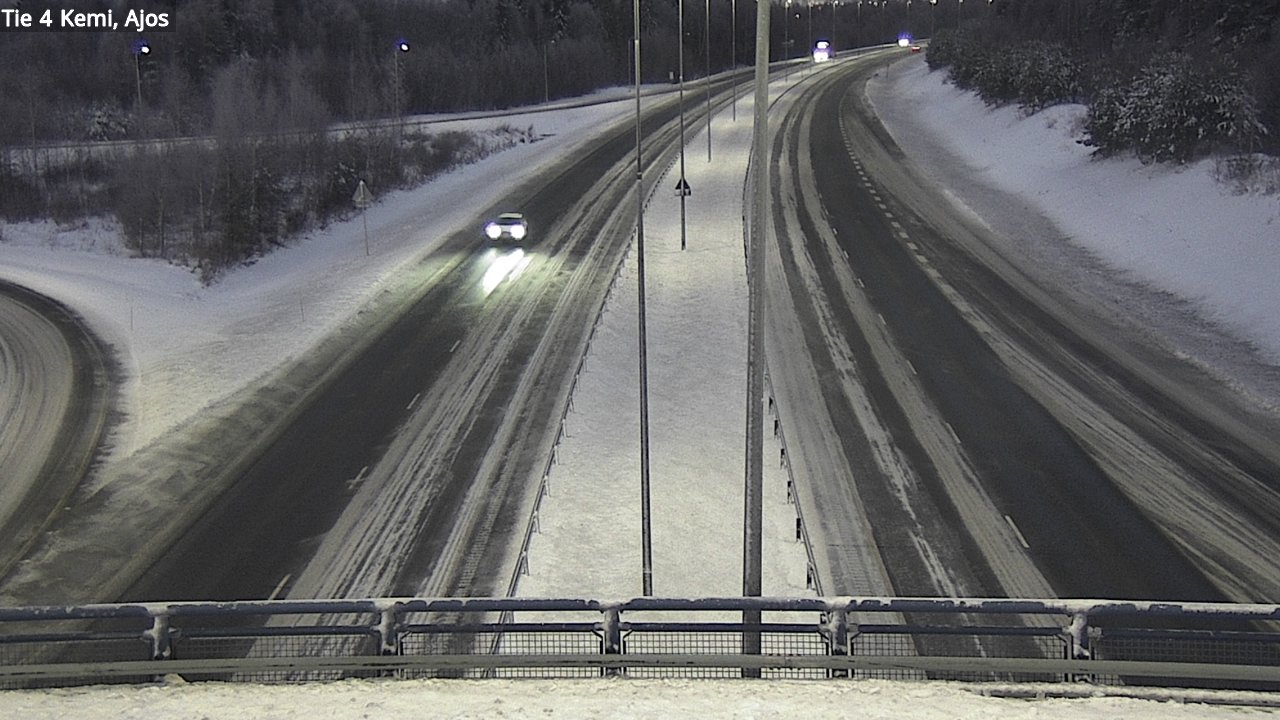 Weather Camera Image Road 4 Kemi, Ajos, Kemi, Lappi