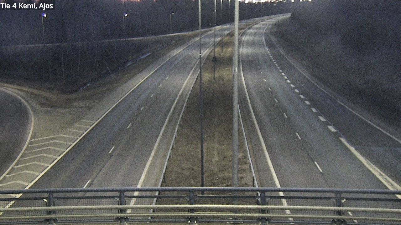 Weather Camera Image Road 4 Kemi, Ajos, Kemi, Lappi