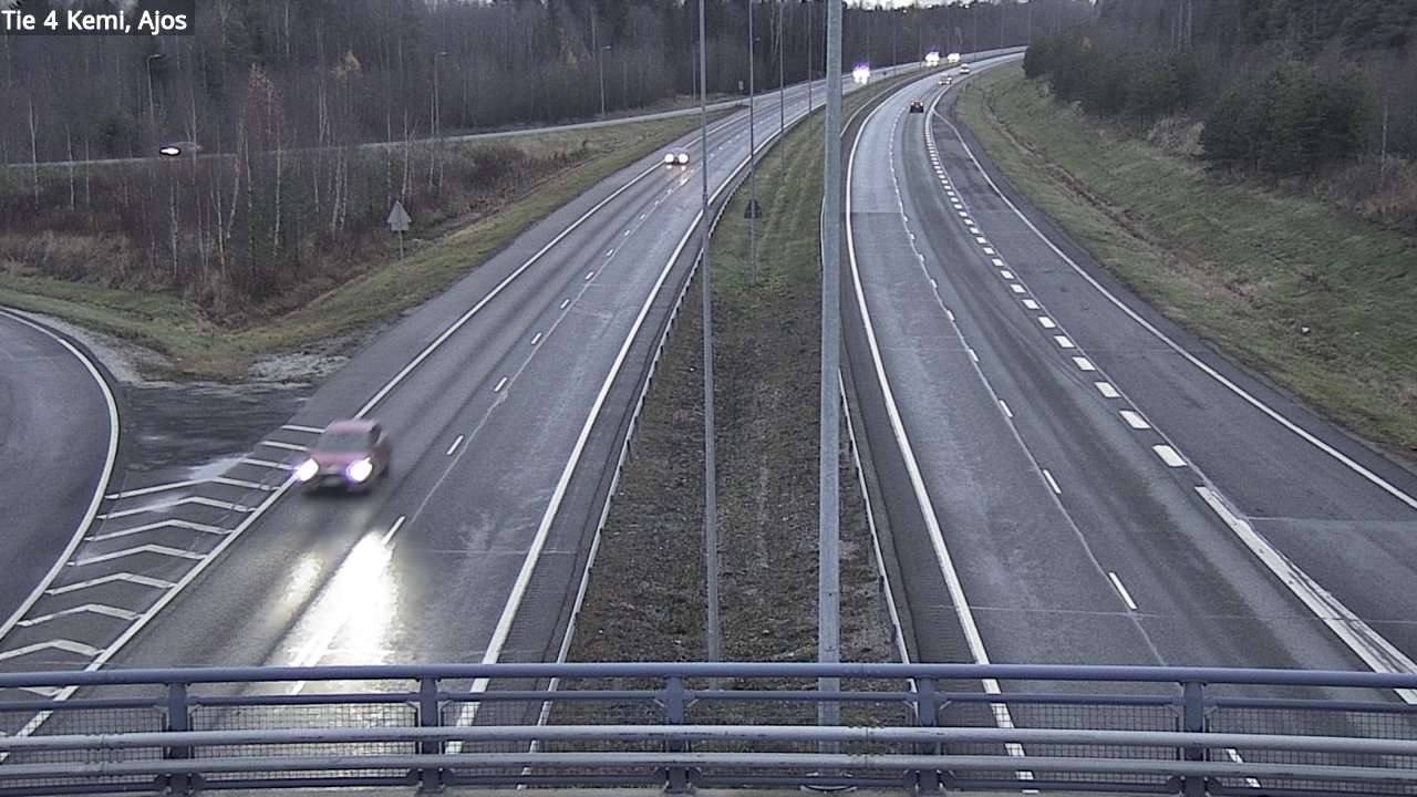 Kelikamerat Kuva Tie 4 Kemi, Ajos, Kemi, Lappi