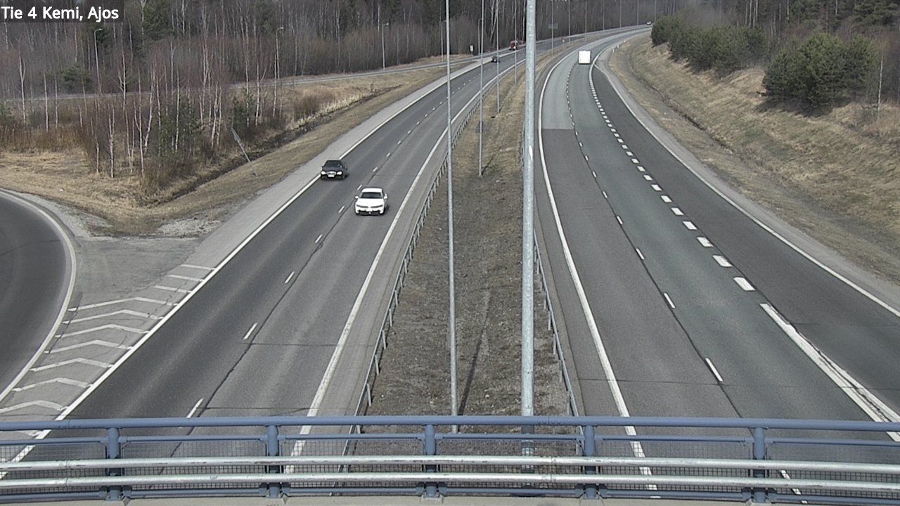 Weather Camera Image Road 4 Kemi, Ajos, Kemi, Lappi