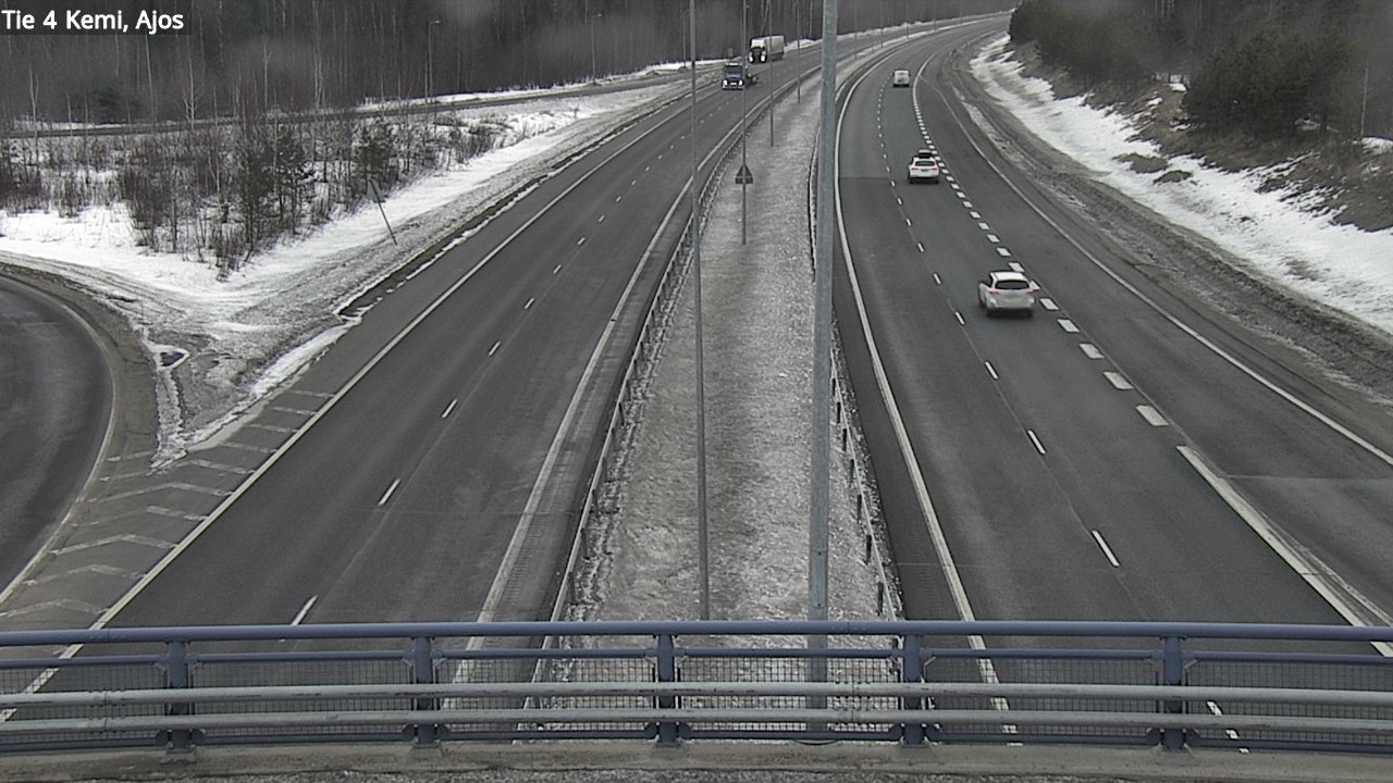 Kelikamerat Kuva Tie 4 Kemi, Ajos, Kemi, Lappi