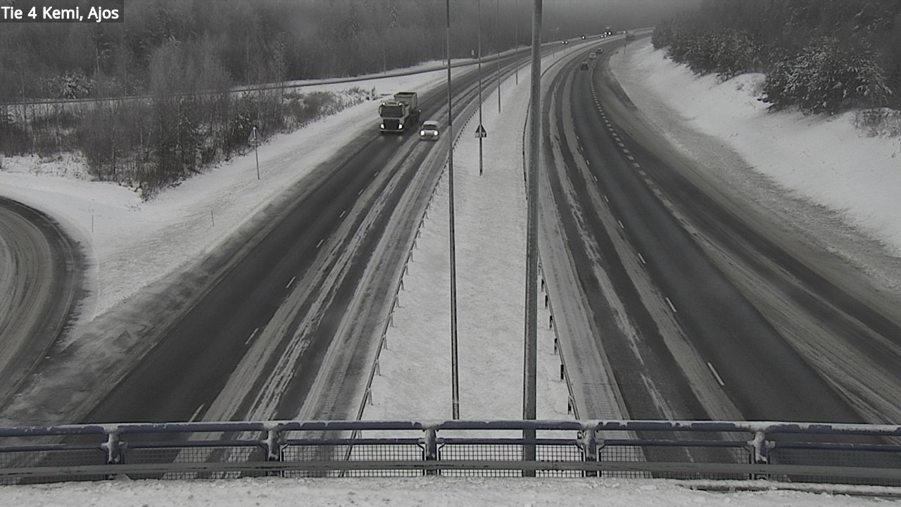 Weather Camera Image Road 4 Kemi, Ajos, Kemi, Lappi