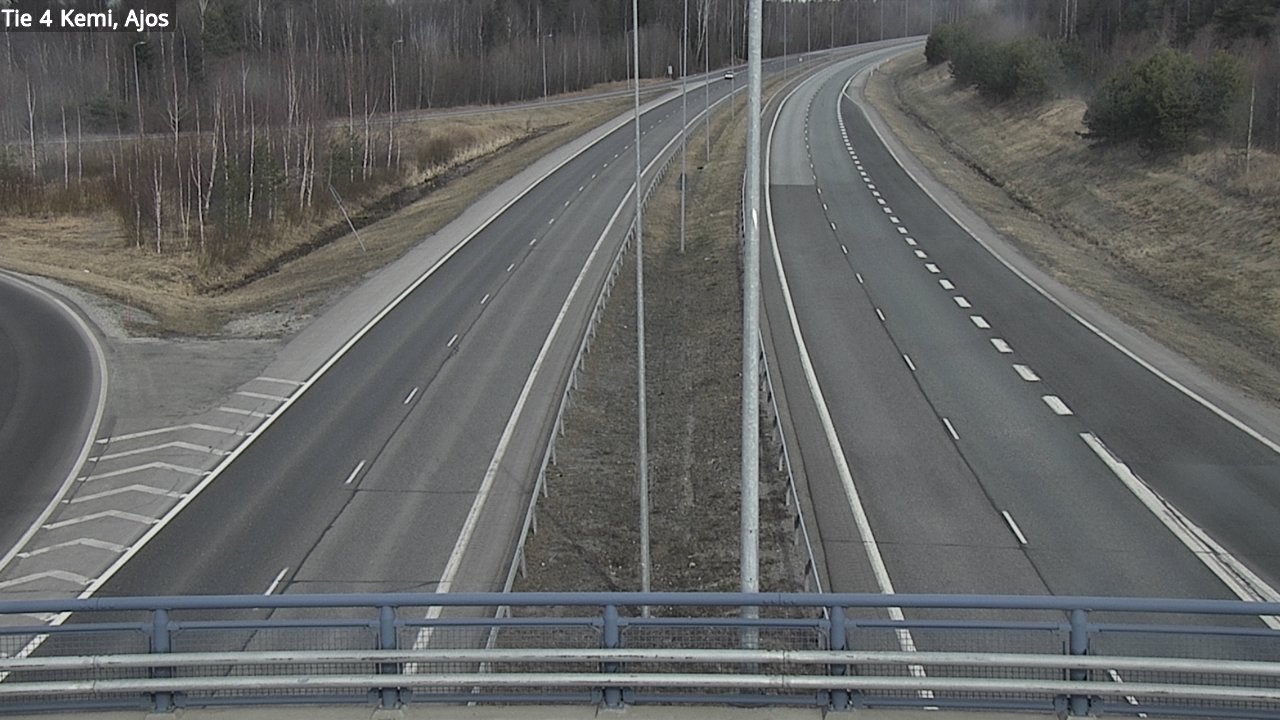 Weather Camera Image Road 4 Kemi, Ajos, Kemi, Lappi