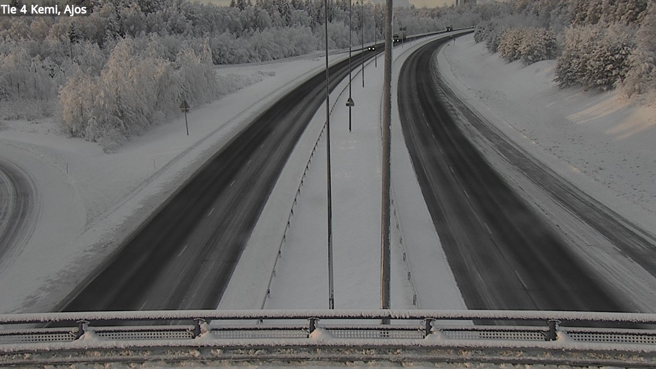 Kelikamerat Kuva Tie 4 Kemi, Ajos, Kemi, Lappi