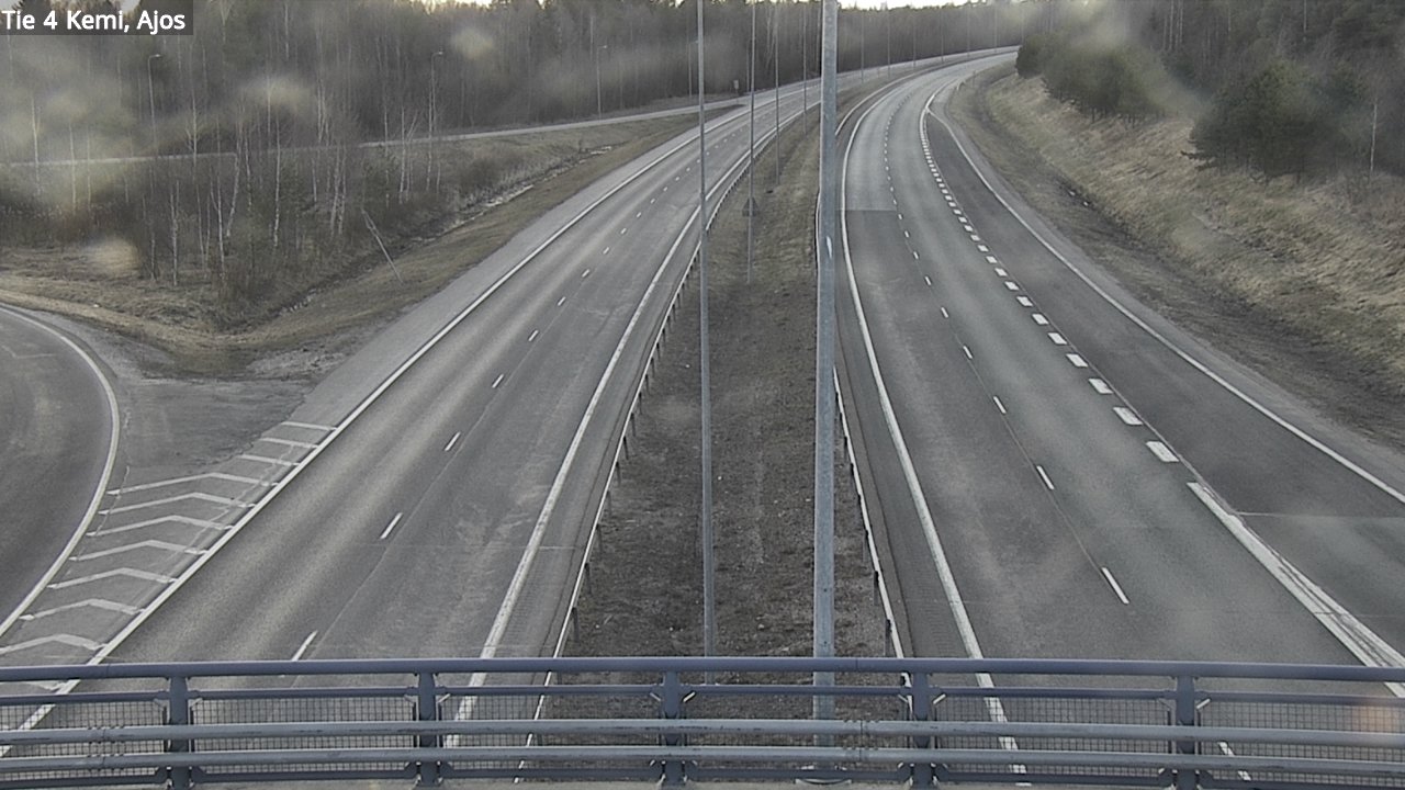Weather Camera Image Road 4 Kemi, Ajos, Kemi, Lappi