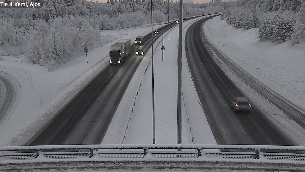 Kelikamerat Kuva Tie 4 Kemi, Ajos, Kemi, Lappi