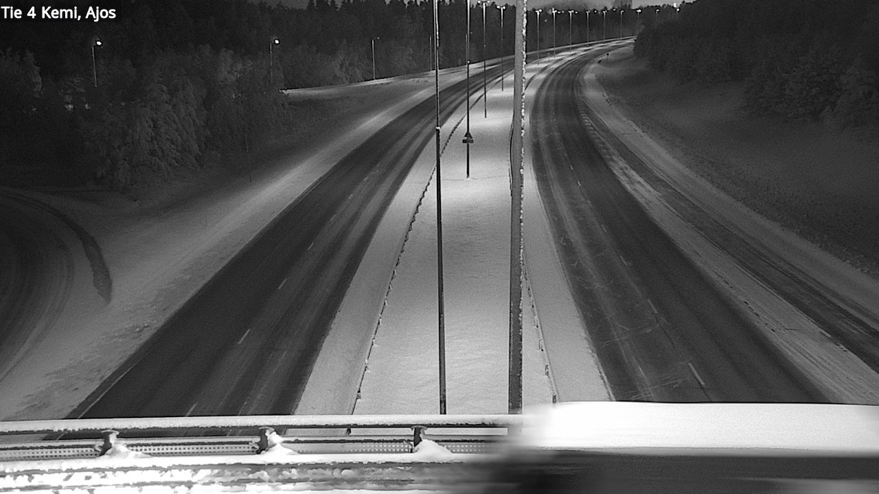 Kelikamerat Kuva Tie 4 Kemi, Ajos, Kemi, Lappi