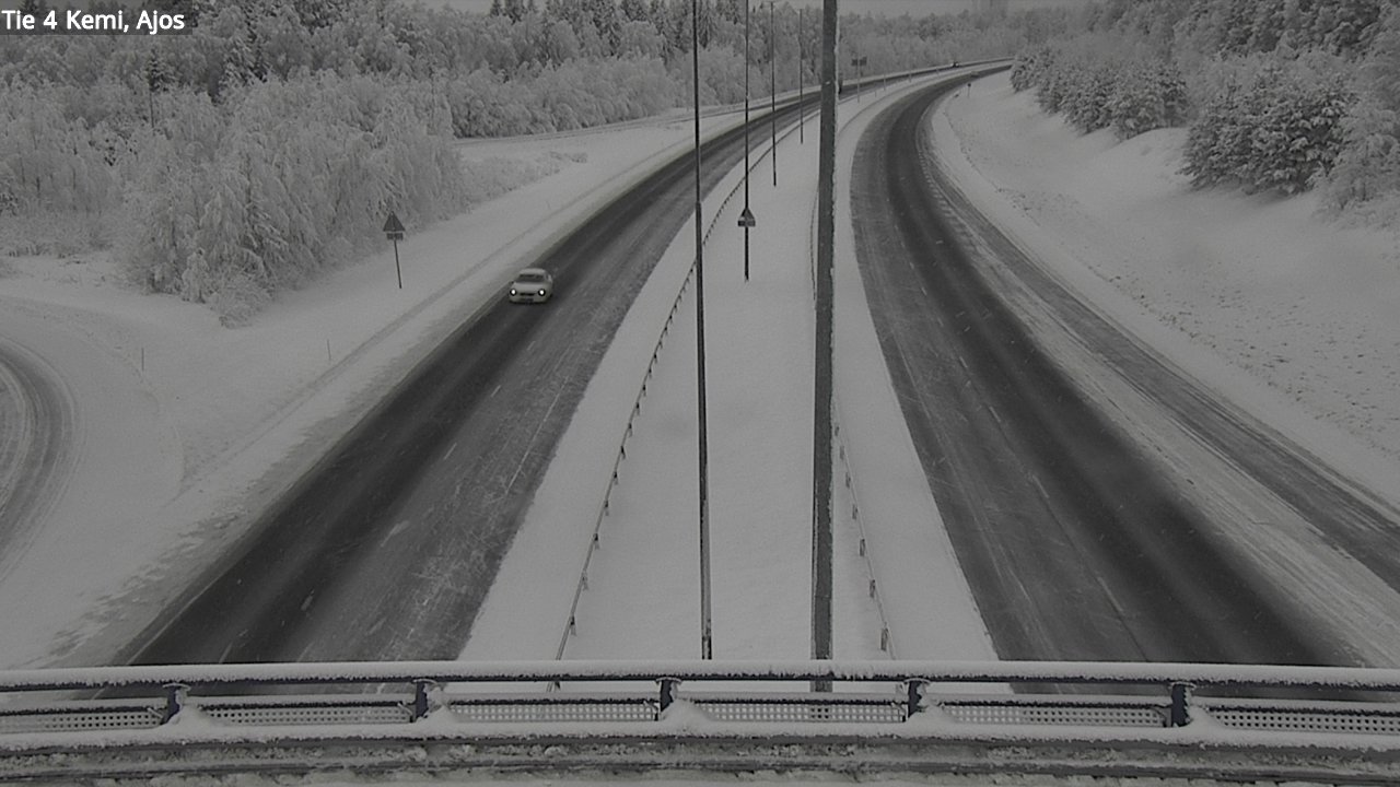 Kelikamerat Kuva Tie 4 Kemi, Ajos, Kemi, Lappi