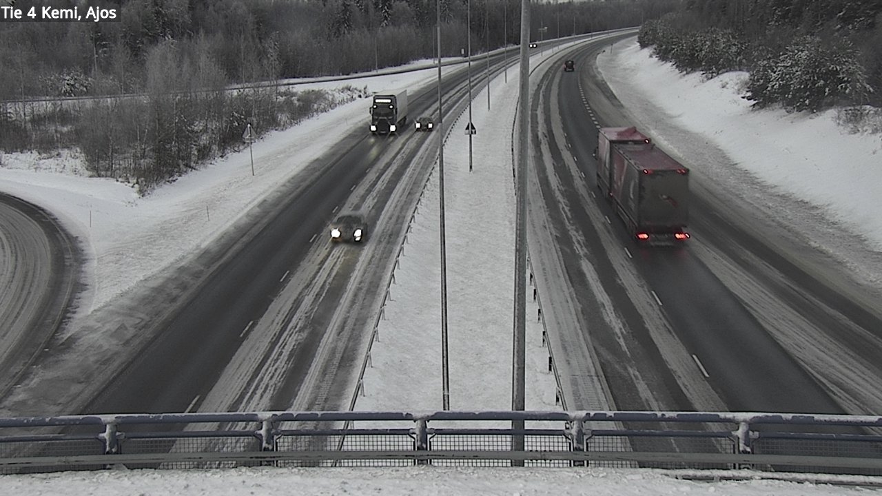 Weather Camera Image Road 4 Kemi, Ajos, Kemi, Lappi