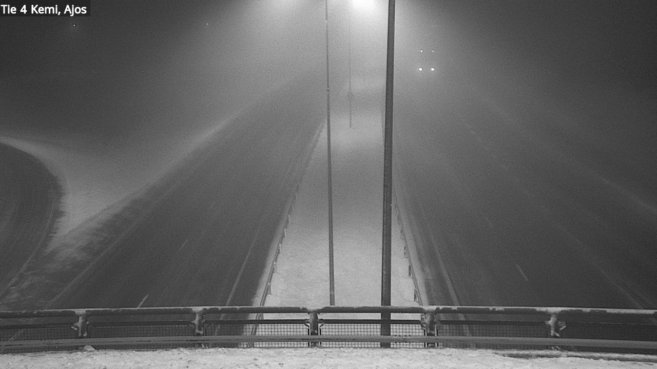 Weather Camera Image Road 4 Kemi, Ajos, Kemi, Lappi
