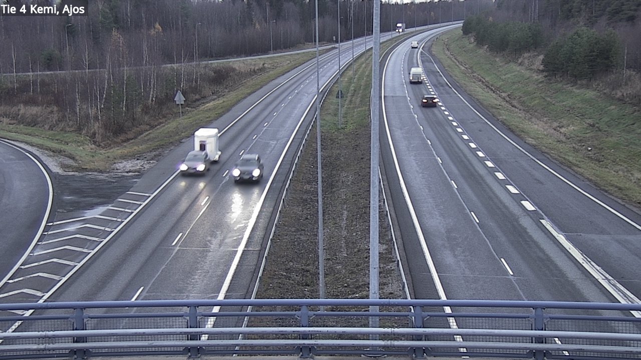 Kelikamerat Kuva Tie 4 Kemi, Ajos, Kemi, Lappi