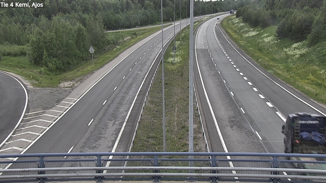 Weather Camera Image Road 4 Kemi, Ajos, Kemi, Lappi