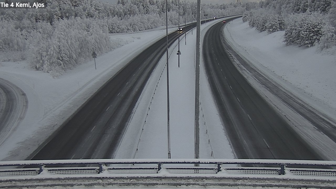 Kelikamerat Kuva Tie 4 Kemi, Ajos, Kemi, Lappi