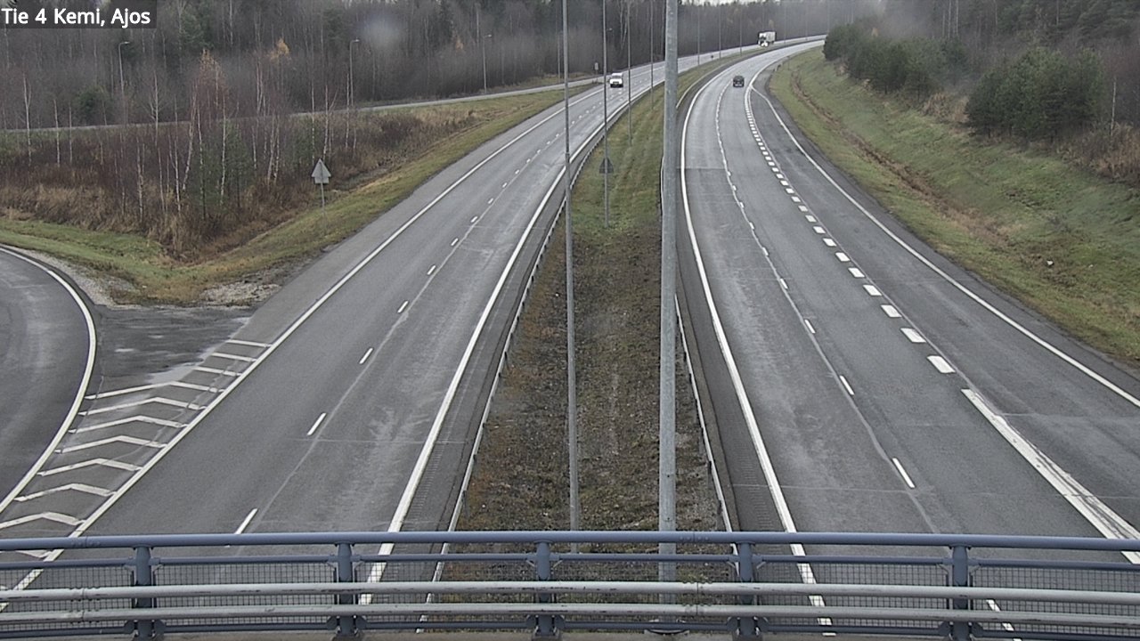 Kelikamerat Kuva Tie 4 Kemi, Ajos, Kemi, Lappi