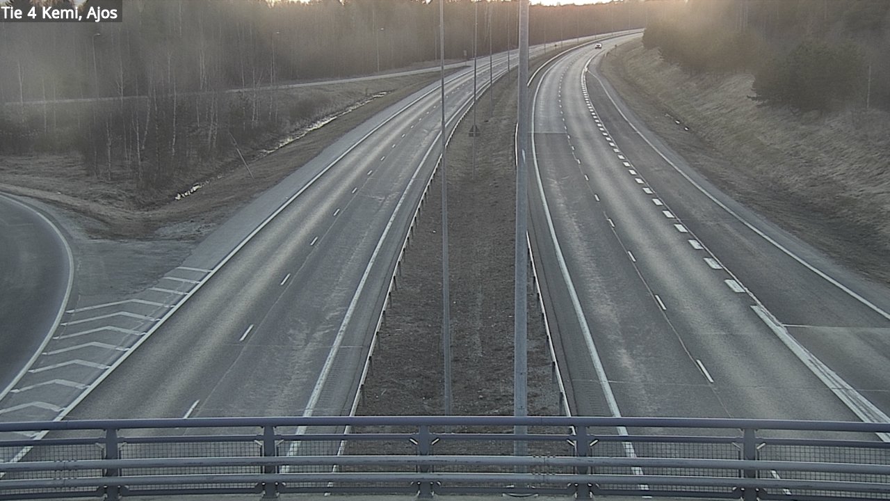 Weather Camera Image Road 4 Kemi, Ajos, Kemi, Lappi