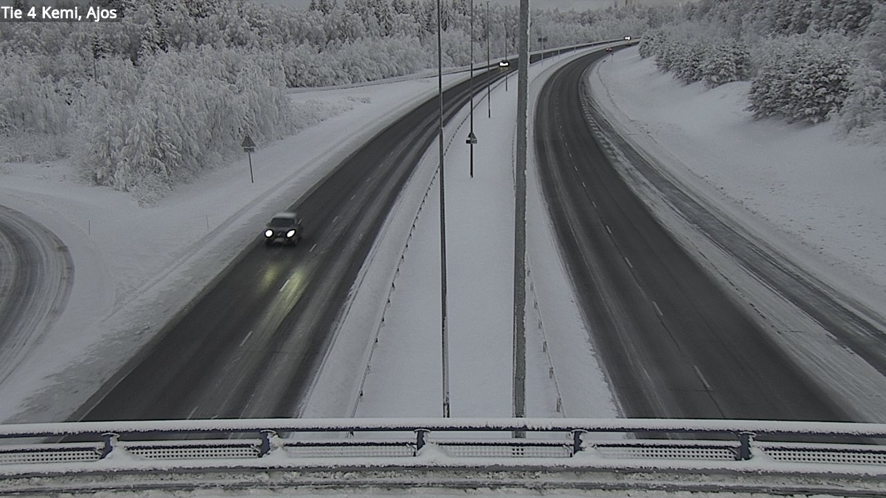 Kelikamerat Kuva Tie 4 Kemi, Ajos, Kemi, Lappi