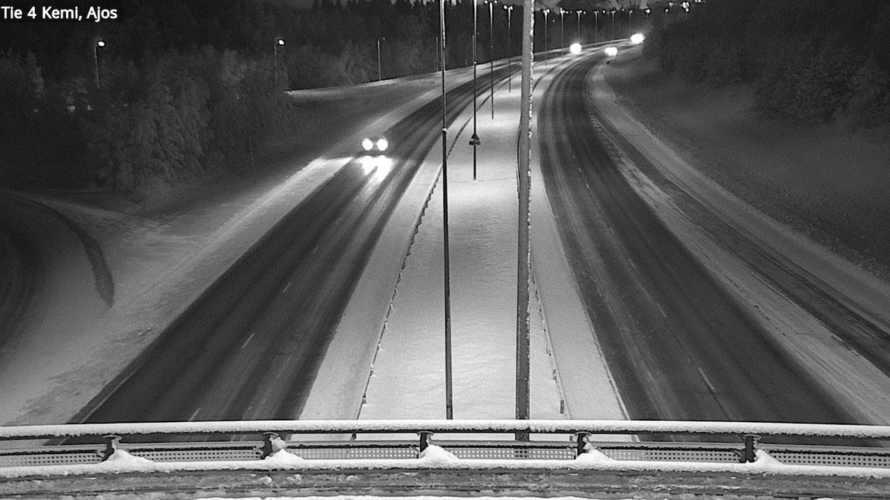 Kelikamerat Kuva Tie 4 Kemi, Ajos, Kemi, Lappi