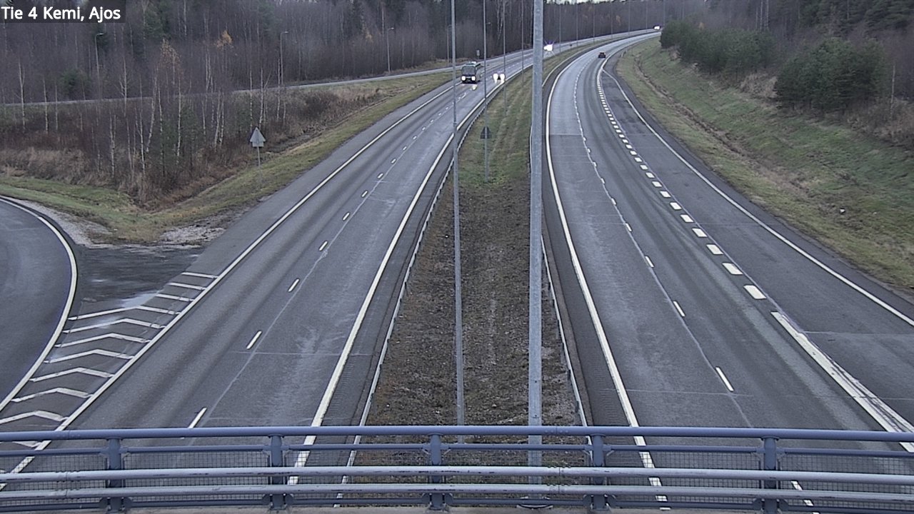 Kelikamerat Kuva Tie 4 Kemi, Ajos, Kemi, Lappi