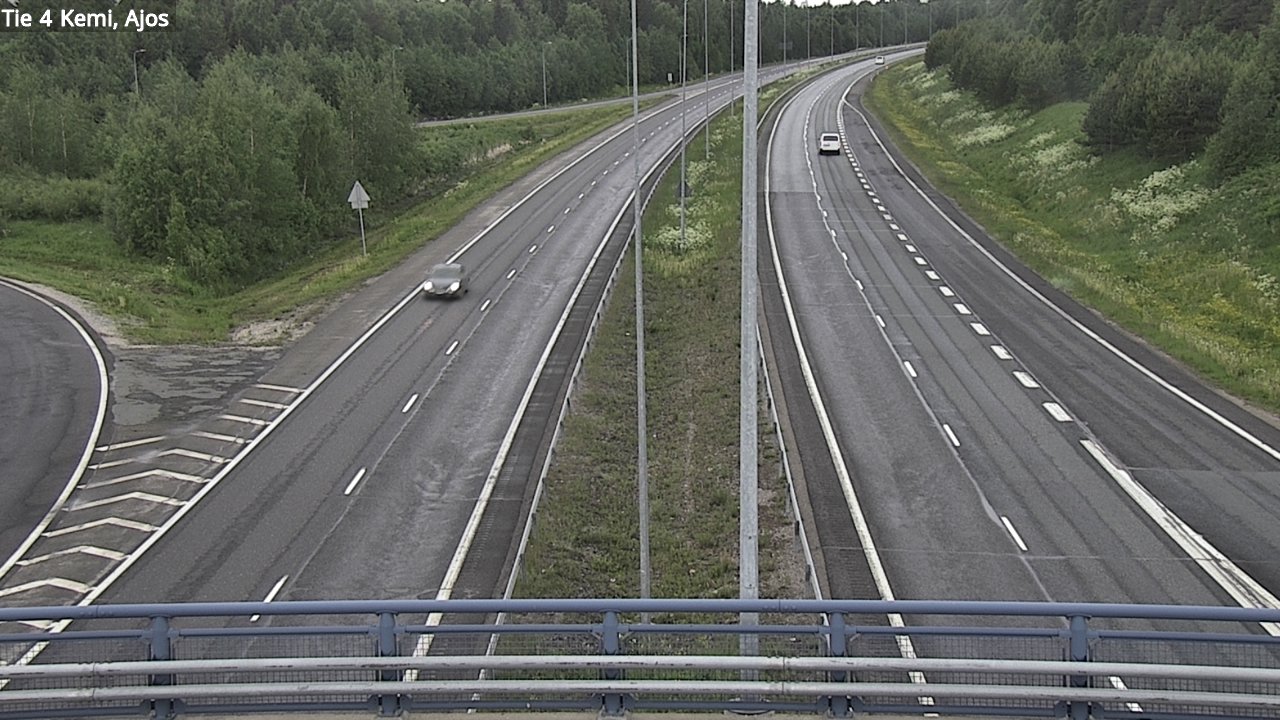 Kelikamerat Kuva Tie 4 Kemi, Ajos, Kemi, Lappi
