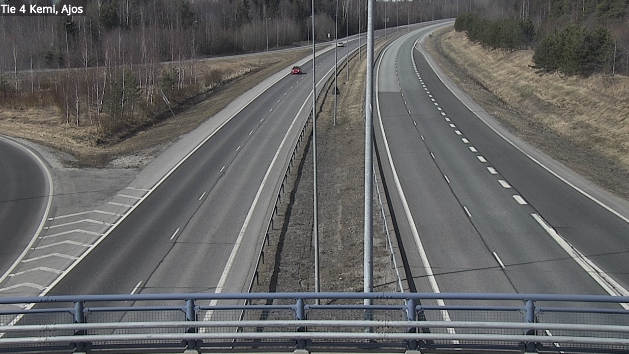Weather Camera Image Road 4 Kemi, Ajos, Kemi, Lappi