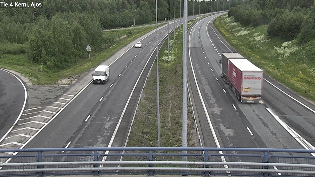Weather Camera Image Road 4 Kemi, Ajos, Kemi, Lappi