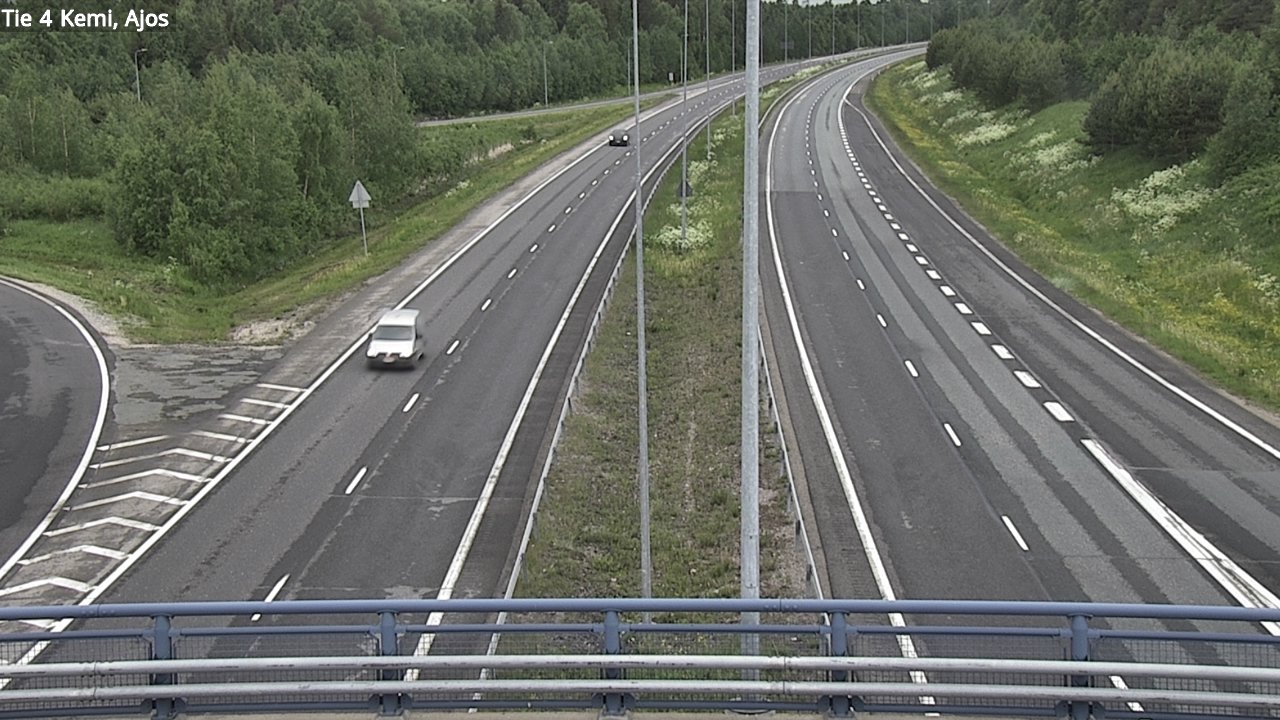 Kelikamerat Kuva Tie 4 Kemi, Ajos, Kemi, Lappi
