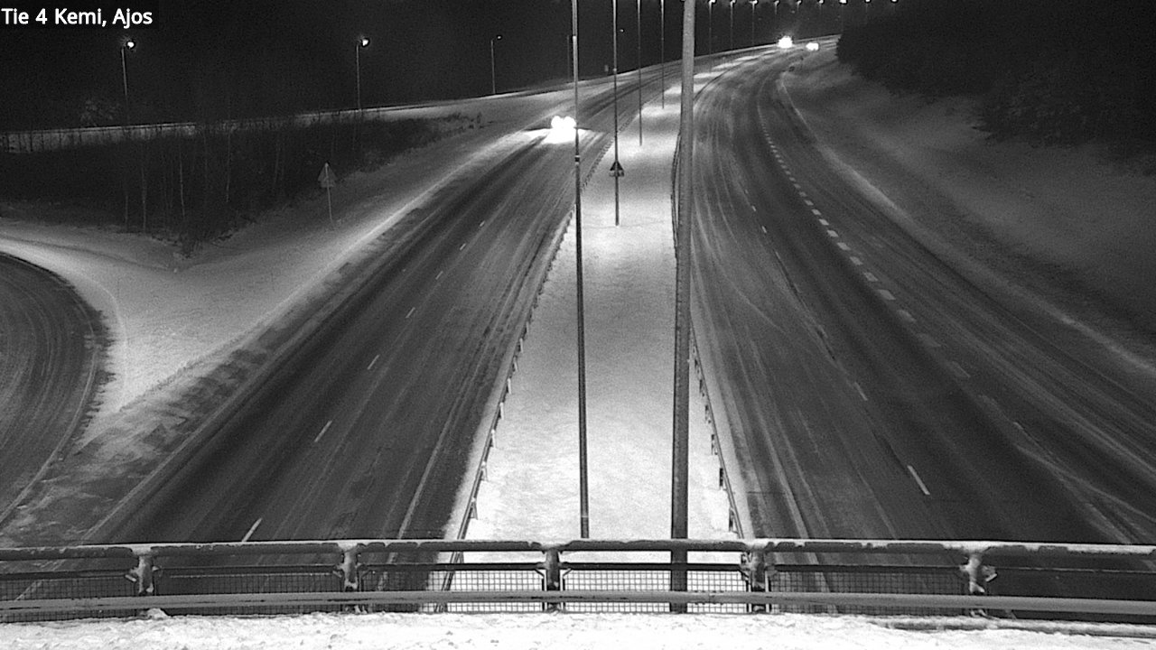 Weather Camera Image Road 4 Kemi, Ajos, Kemi, Lappi