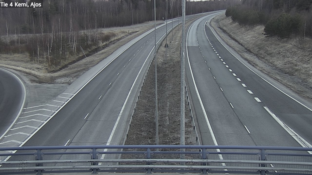 Weather Camera Image Road 4 Kemi, Ajos, Kemi, Lappi