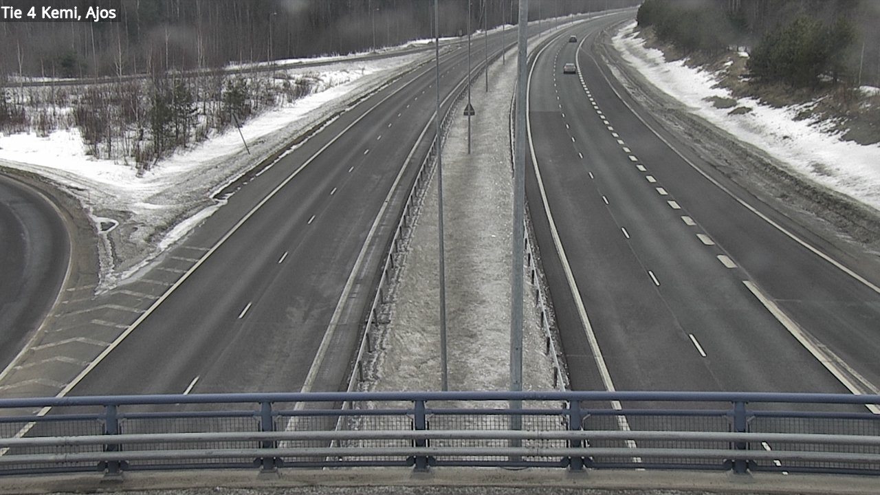 Kelikamerat Kuva Tie 4 Kemi, Ajos, Kemi, Lappi