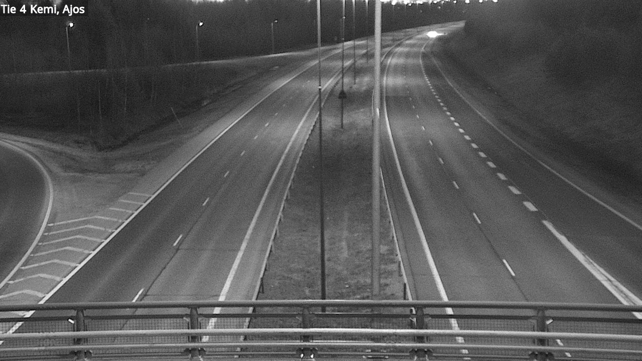 Weather Camera Image Road 4 Kemi, Ajos, Kemi, Lappi