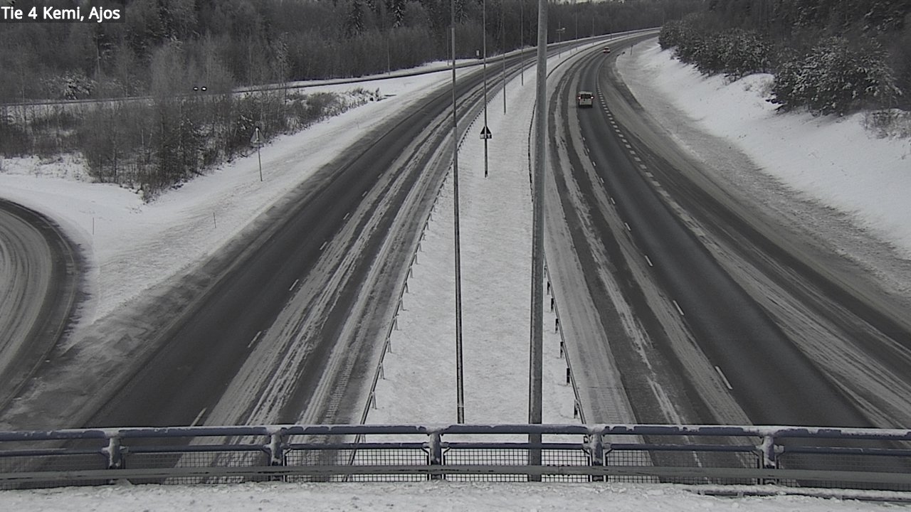 Weather Camera Image Road 4 Kemi, Ajos, Kemi, Lappi