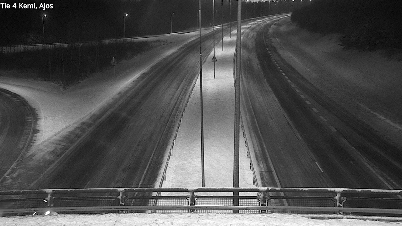 Weather Camera Image Road 4 Kemi, Ajos, Kemi, Lappi