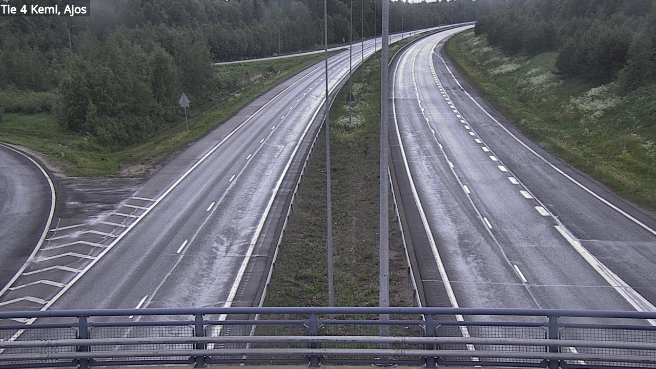 Kelikamerat Kuva Tie 4 Kemi, Ajos, Kemi, Lappi