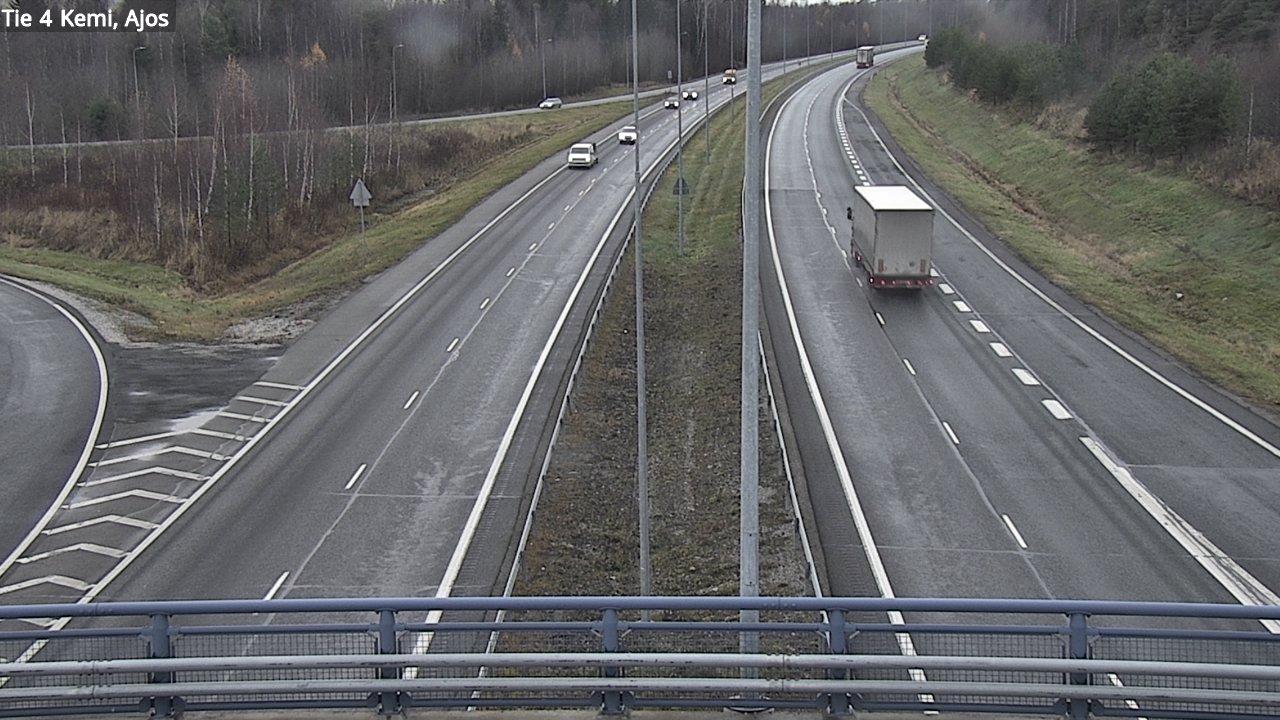 Kelikamerat Kuva Tie 4 Kemi, Ajos, Kemi, Lappi