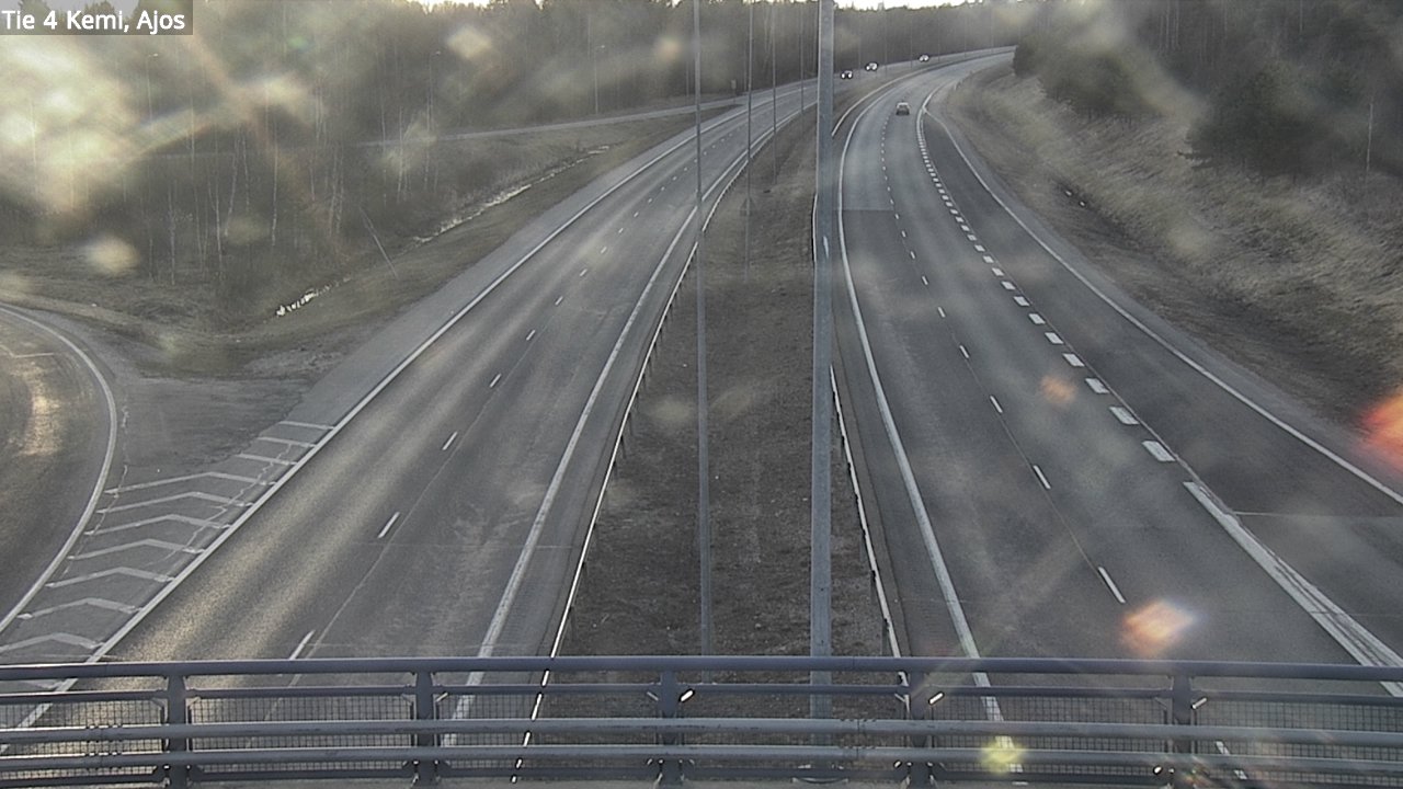 Weather Camera Image Road 4 Kemi, Ajos, Kemi, Lappi