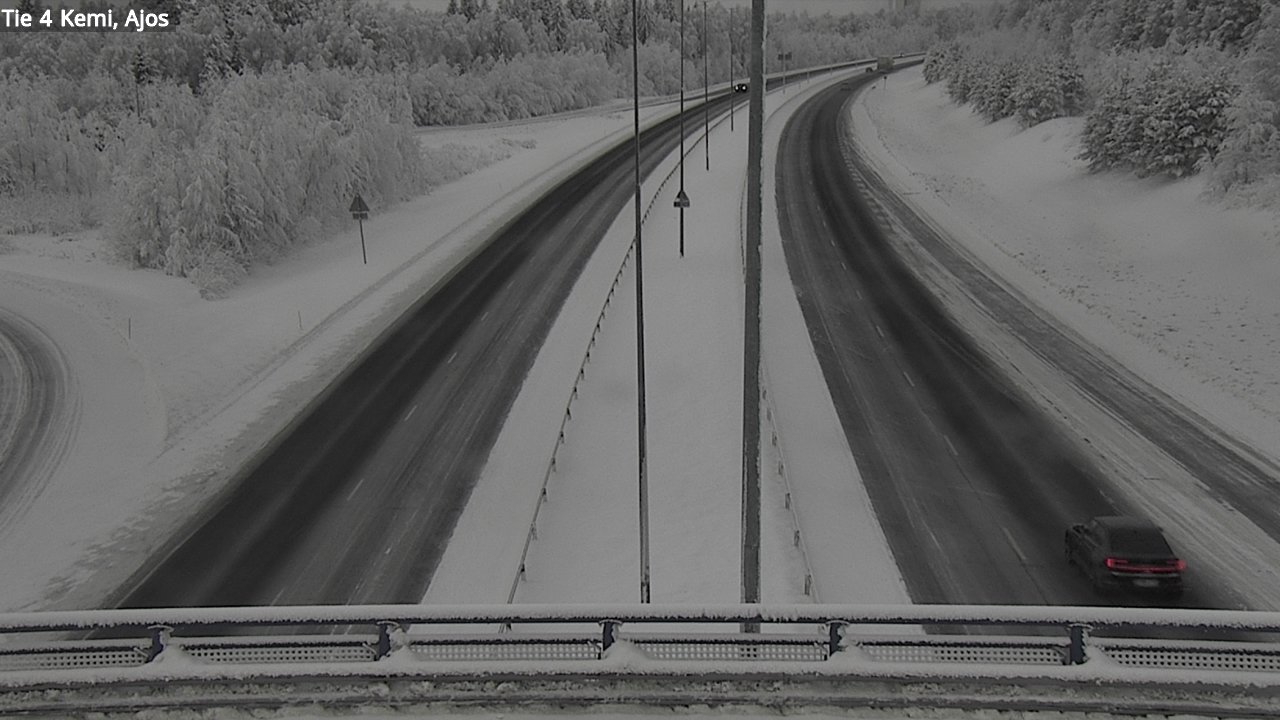 Kelikamerat Kuva Tie 4 Kemi, Ajos, Kemi, Lappi