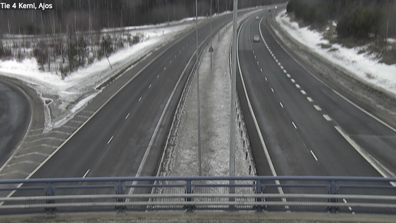 Kelikamerat Kuva Tie 4 Kemi, Ajos, Kemi, Lappi