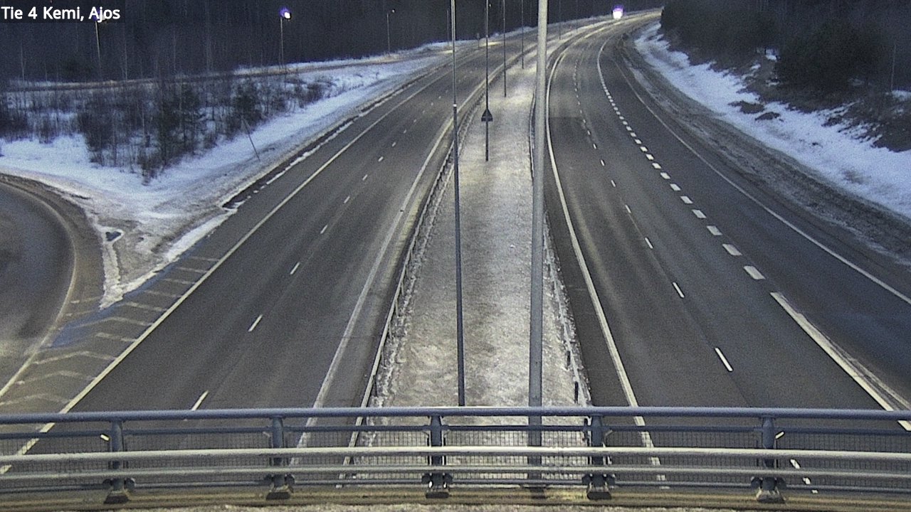 Kelikamerat Kuva Tie 4 Kemi, Ajos, Kemi, Lappi