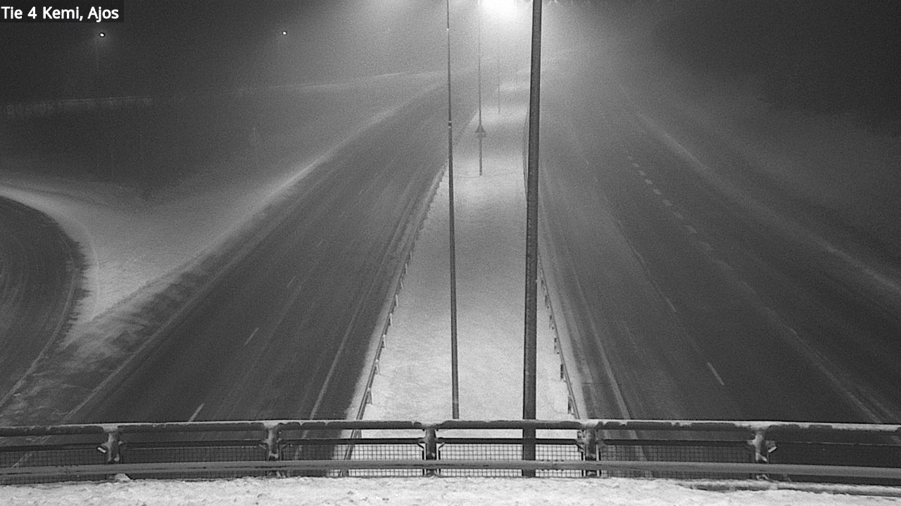 Weather Camera Image Road 4 Kemi, Ajos, Kemi, Lappi