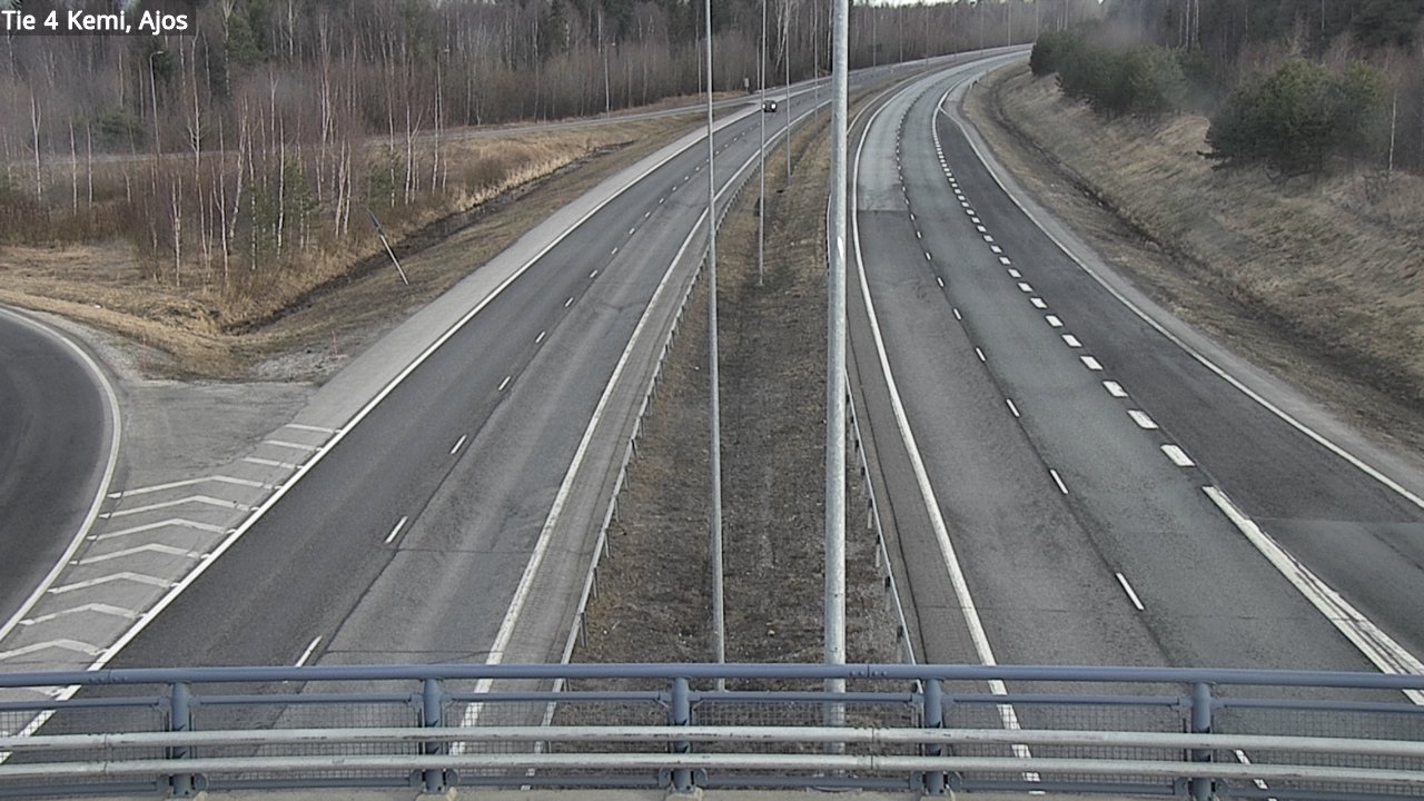 Weather Camera Image Road 4 Kemi, Ajos, Kemi, Lappi