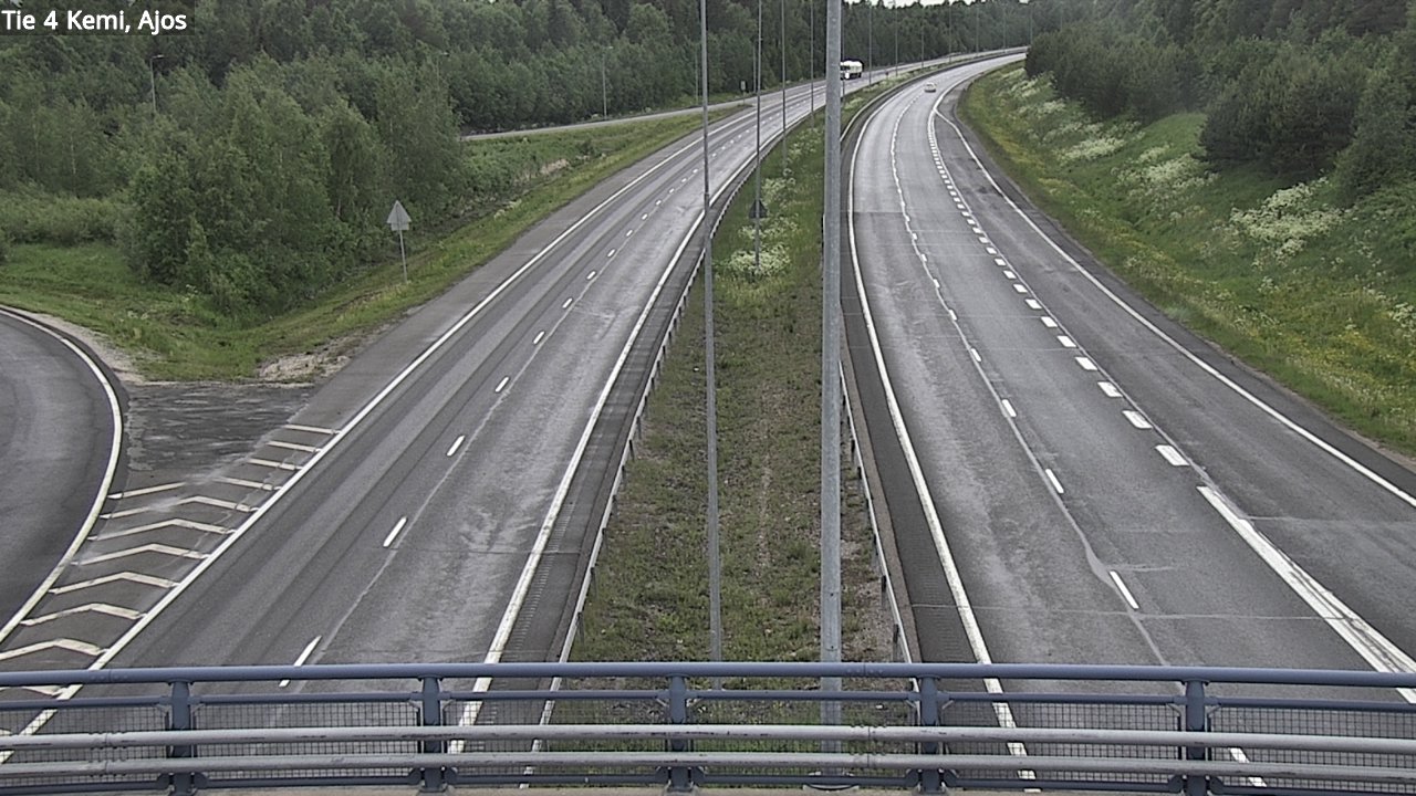 Kelikamerat Kuva Tie 4 Kemi, Ajos, Kemi, Lappi