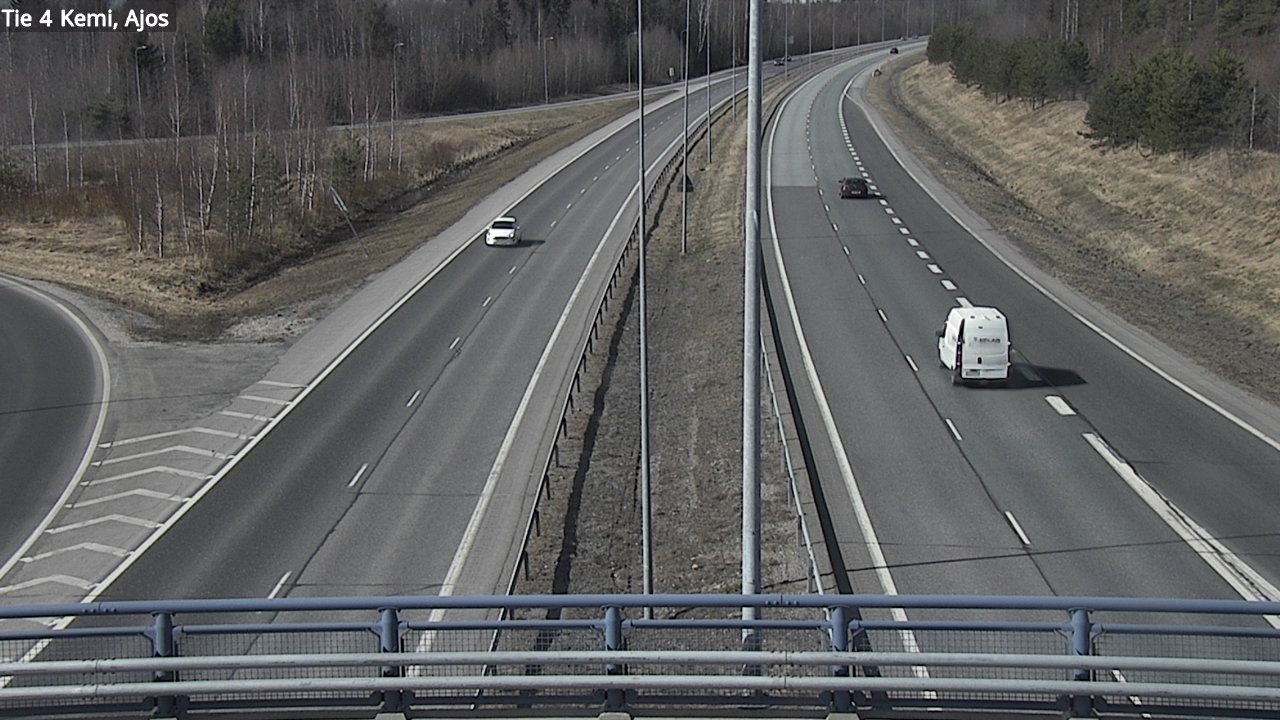 Weather Camera Image Road 4 Kemi, Ajos, Kemi, Lappi