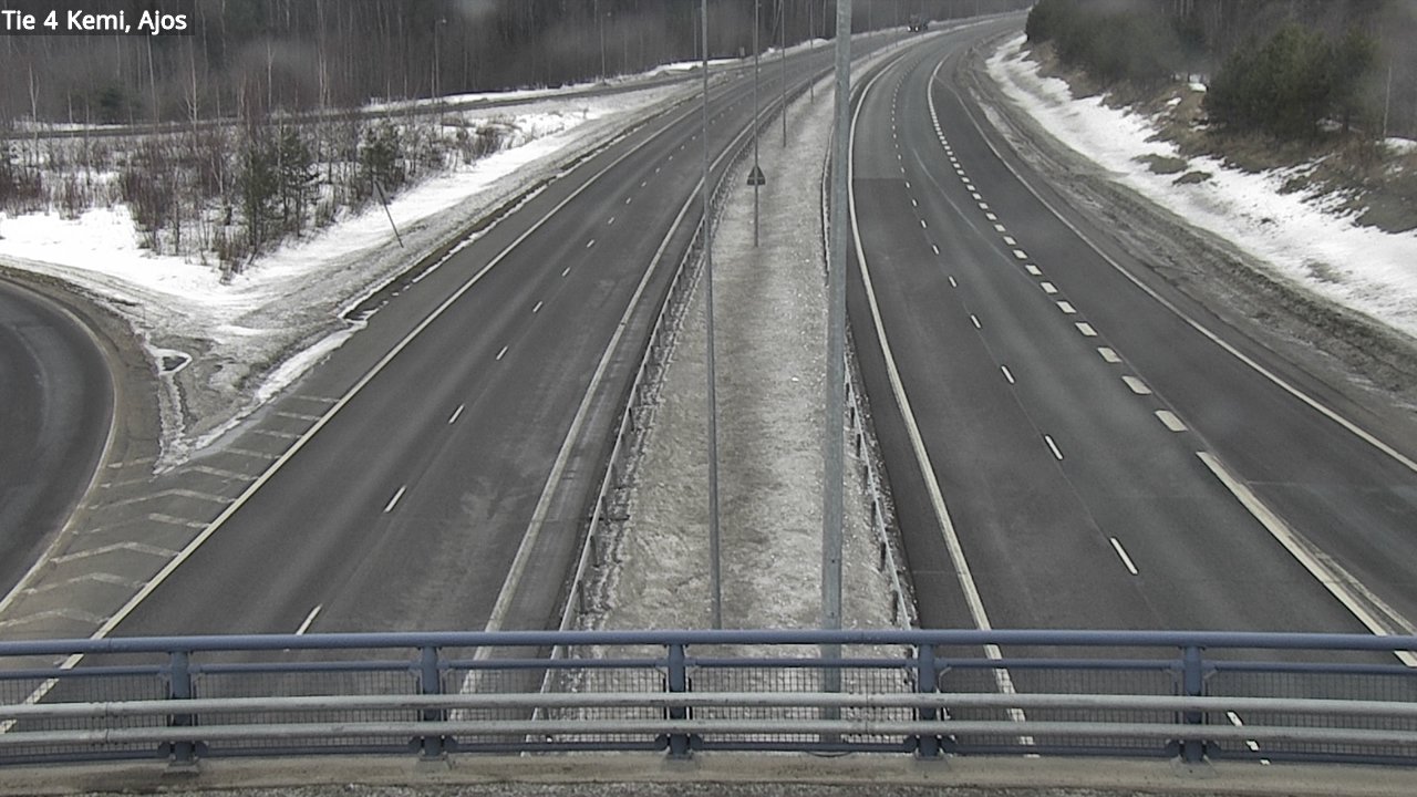 Weather Camera Image Road 4 Kemi, Ajos, Kemi, Lappi